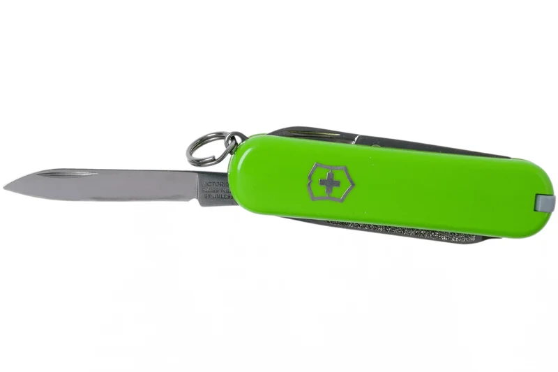 Couteau suisse Victorinox Classic SD Colors Smashed Avocado 58mm 7 fonctions
