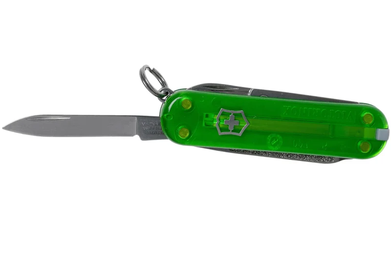 Couteau suisse Victorinox Classic SD Colors Translucide Green Tea 58mm 7 fonctions