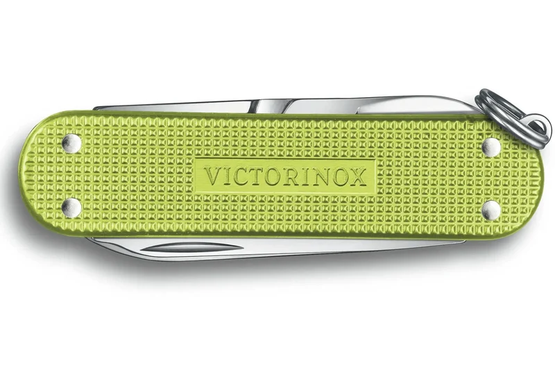 Couteau suisse Victorinox Classic Alox Colors Lime Twist 58mm 5 fonctions