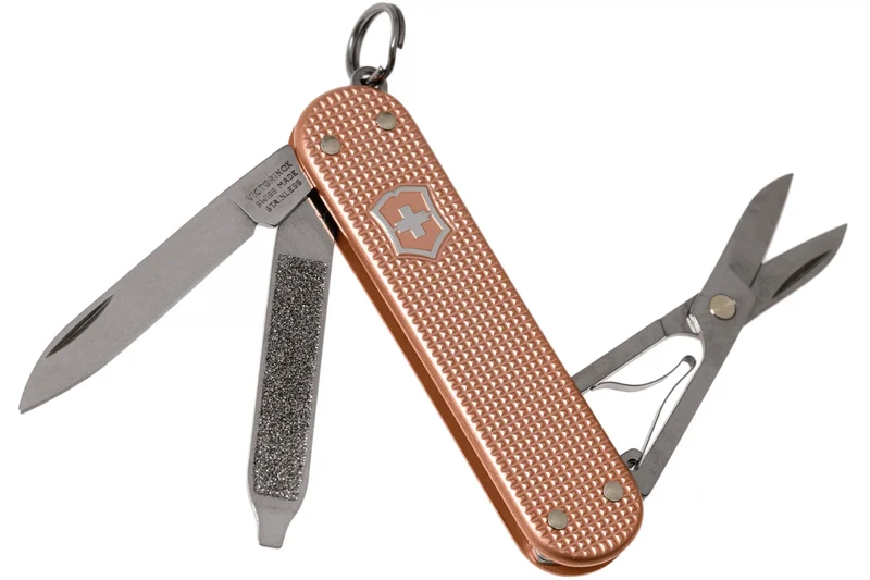 Couteau suisse Victorinox Classic Alox Colors Fresh Peach 58mm 5 fonctions