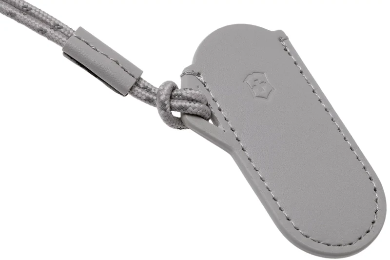 Etui cuir gris Victorinox Mystical Morning pour couteaux suisses 7cm