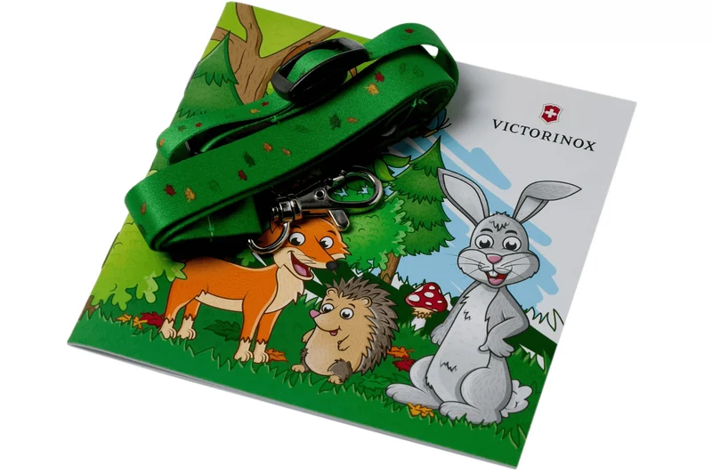 Couteau suisse pour enfant My First Victorinox édition animaux motif lapin 84mm 9 fonctions