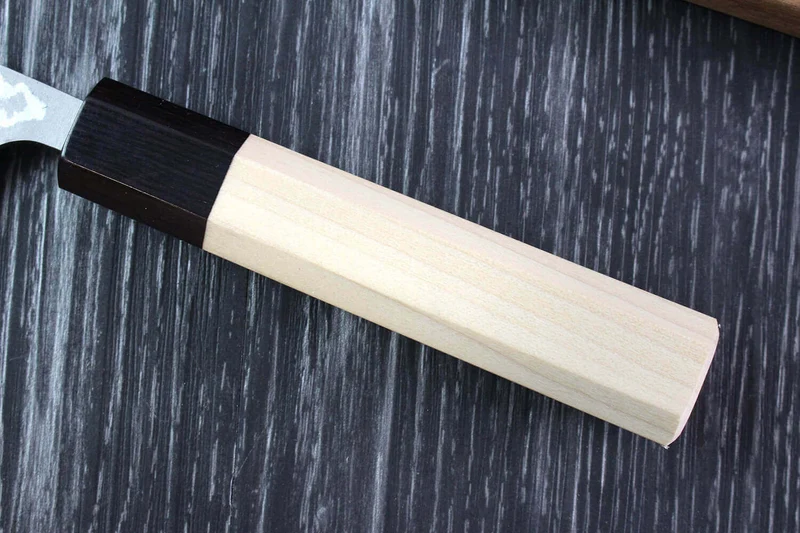 Couteau universel japonais artisanal Masakage Shimo 15cm Shirogami