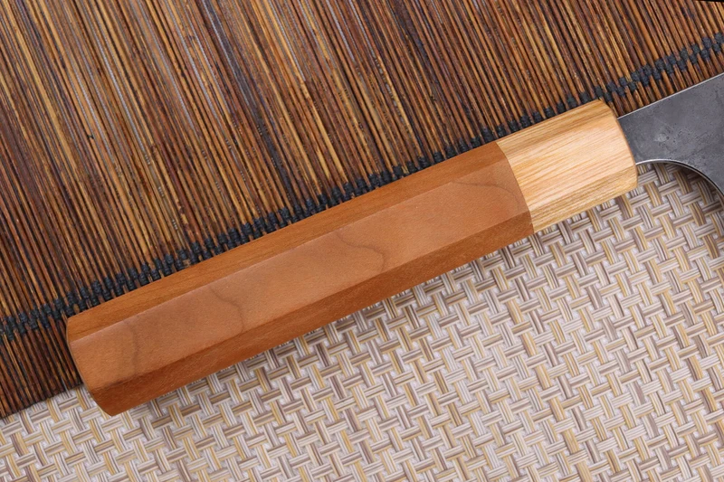 Couteau de chef japonais artisanal Yoshimi Kato AS Brut 24cm