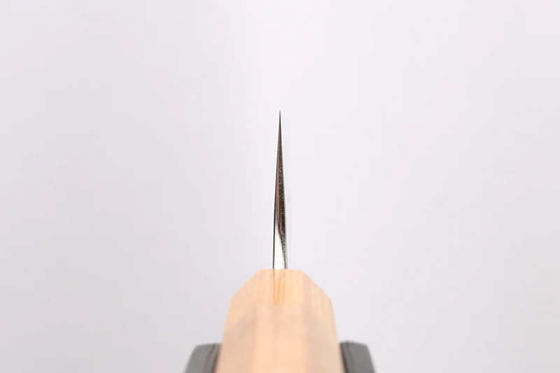 Couteau santoku japonais artisanal Yoshimi Kato AS Brut 16,5cm