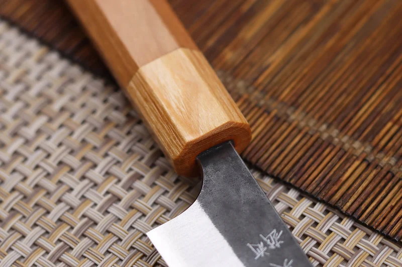 Couteau universel japonais artisanal Yoshimi Kato AS Brut 15cm