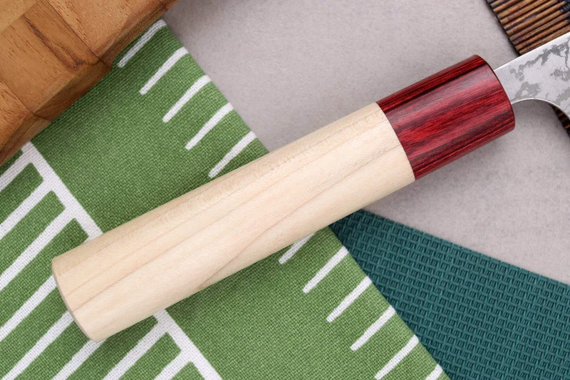 Couteau universel japonais artisanal Masakage Kiri 15cm damas 49 couches