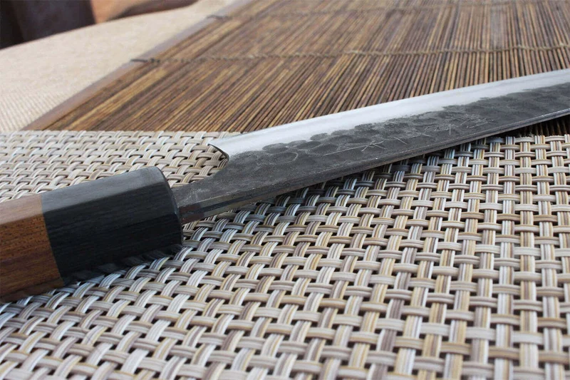Couteau de chef japonais artisanal Anryu AS 24cm