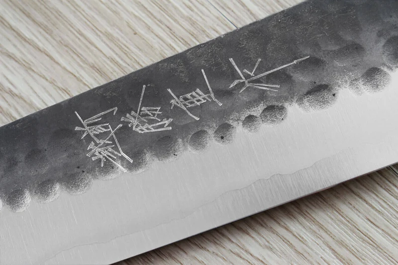 Couteau de chef japonais artisanal Anryu AS 18cm
