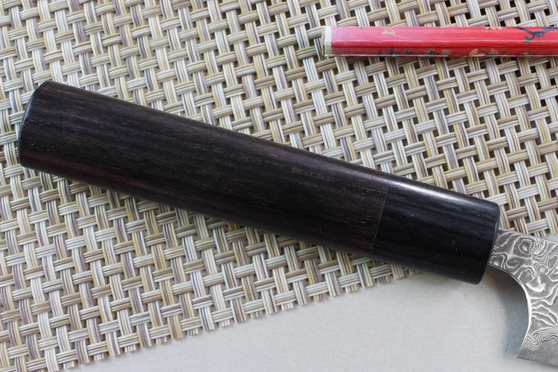 Couteau universel japonais artisanal Yoshimi Kato 15cm VG10 Nickel Damascus