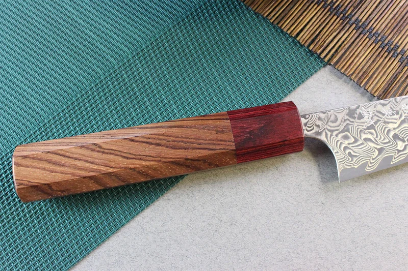 Couteau universel japonais artisanal Yoshimi Kato 12cm SG2 Damascus
