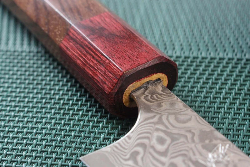 Couteau universel japonais artisanal Yoshimi Kato 12cm SG2 Damascus