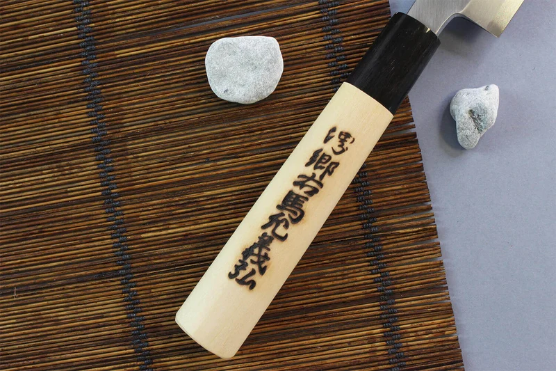 Couteau yanagiba japonais artisanal Yoshihiro Jyosaku White 2 steel