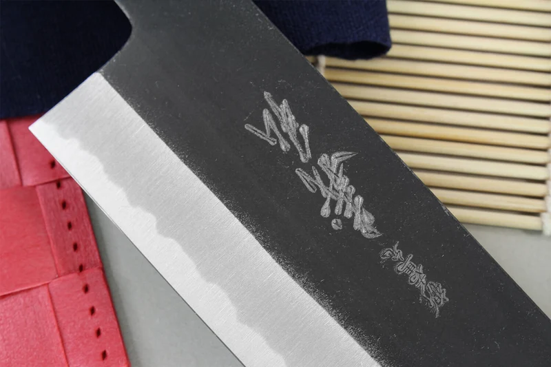 Couteau de chef japonais artisanal Yoshihiro Kogeta White 2 steel