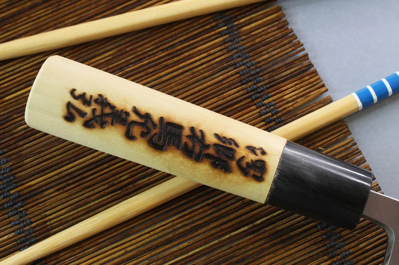 Couteau deba japonais artisanal Yoshihiro Jyosaku White 2 steel