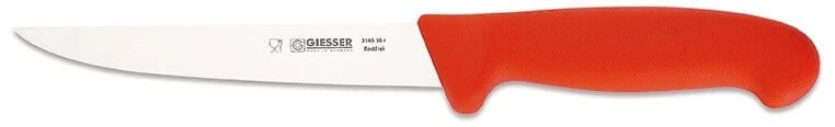 Couteau à désosser pro Giesser lame droite rigide 16cm 3165