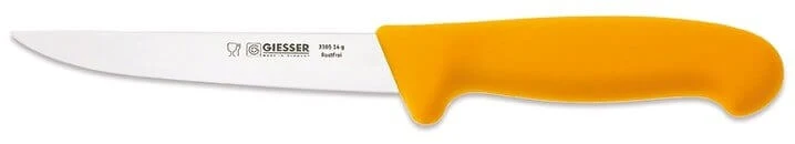 Couteau à désosser pro Giesser lame droite rigide 14cm 3165