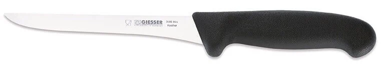 Couteau à désosser pro Giesser lame droite effilée 16cm 3105