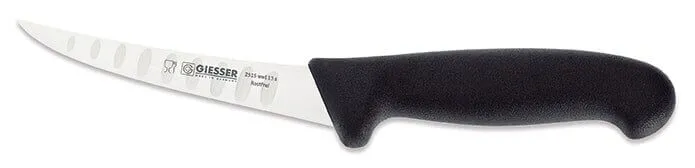 Couteau à désosser pro Giesser lame alvéolée 13cm 2505