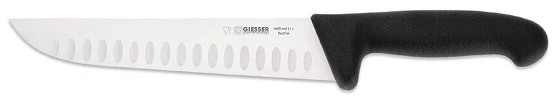Couteau de boucher pro Giesser lame alvéolée 21cm 4005