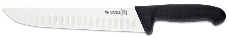 Couteau de boucher pro Giesser lame alvéolée 24cm 4005
