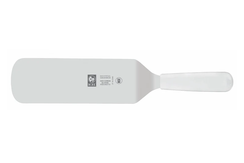 Spatule professionnelle Icel lame 20cm manche blanc