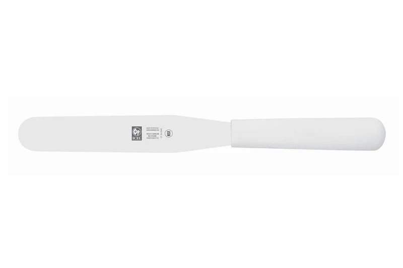 Spatule droite professionnelle Icel manche PP blanc