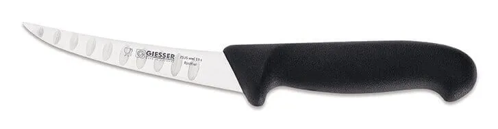 Couteau à désosser pro Giesser lame recourbée 13cm alvéolée 2535