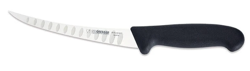Couteau à désosser pro Giesser lame 17cm alvéolée 2515