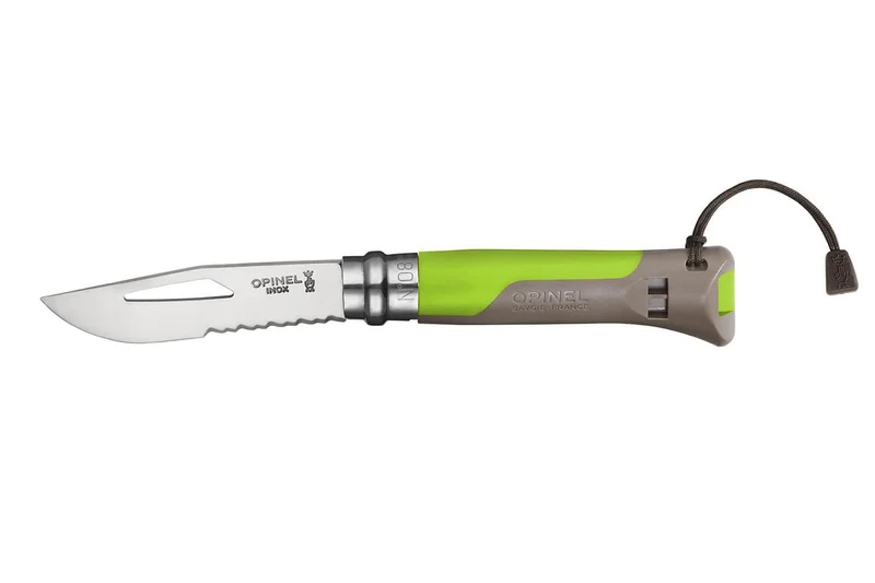 Couteau Opinel Multifonctions Outdoor n°08 lame 8,5cm manche bimatière