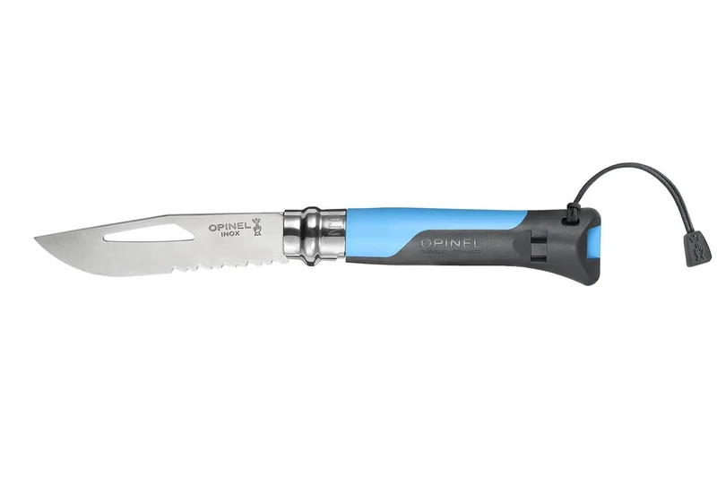 Couteau Opinel Multifonctions Outdoor n°08 lame 8,5cm manche bimatière