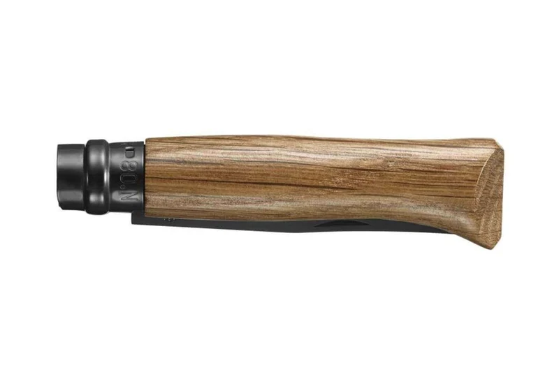 Couteau Opinel Luxe Black Edition n°08 lame 8,5cm noire manche chêne
