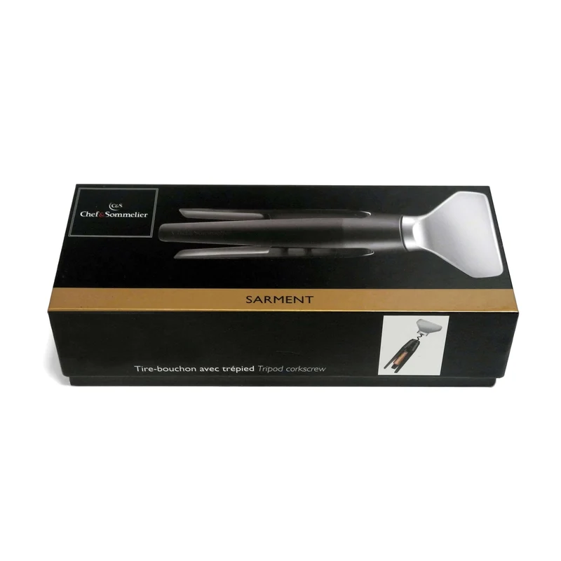 Tire-bouchon avec trépied Chef & Sommelier Sarment 16,5cm