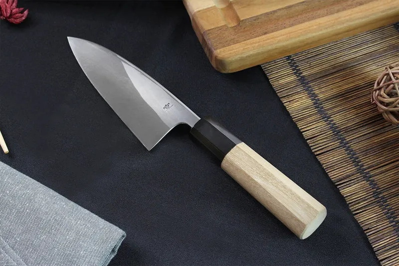 Couteau deba japonais artisanal Kagekiyo Utage White Steel 2 12cm
