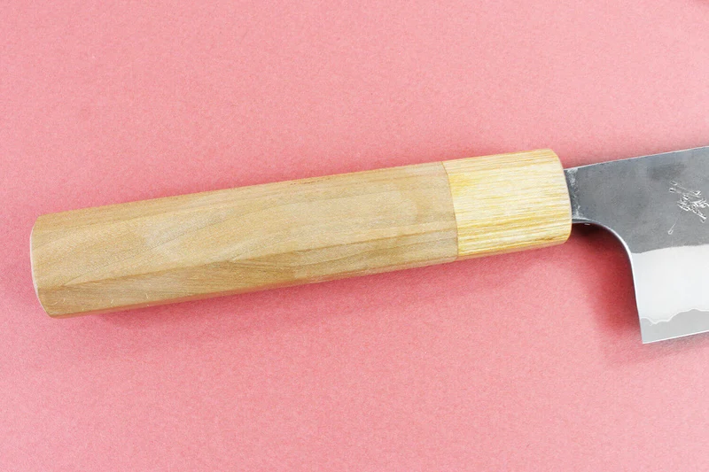 Couteau santoku japonais artisanal Yu Kurosaki Yami Aogami Super 16,5cm