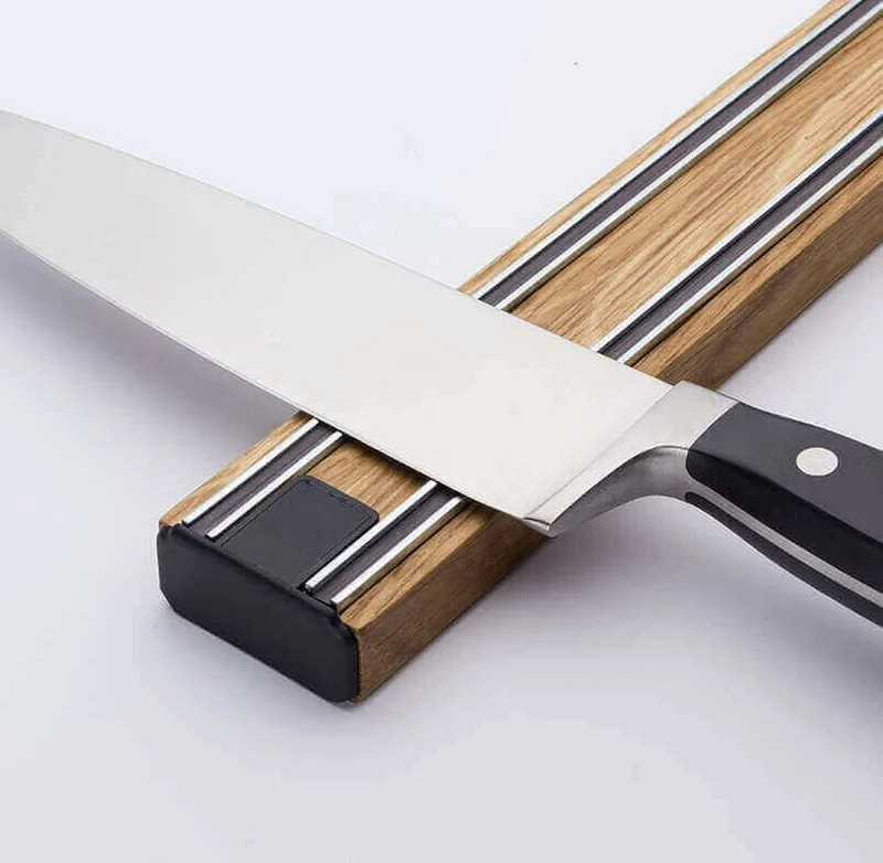 Barre aimantée surpuissante Bisbell Bisichef 50cm en bois