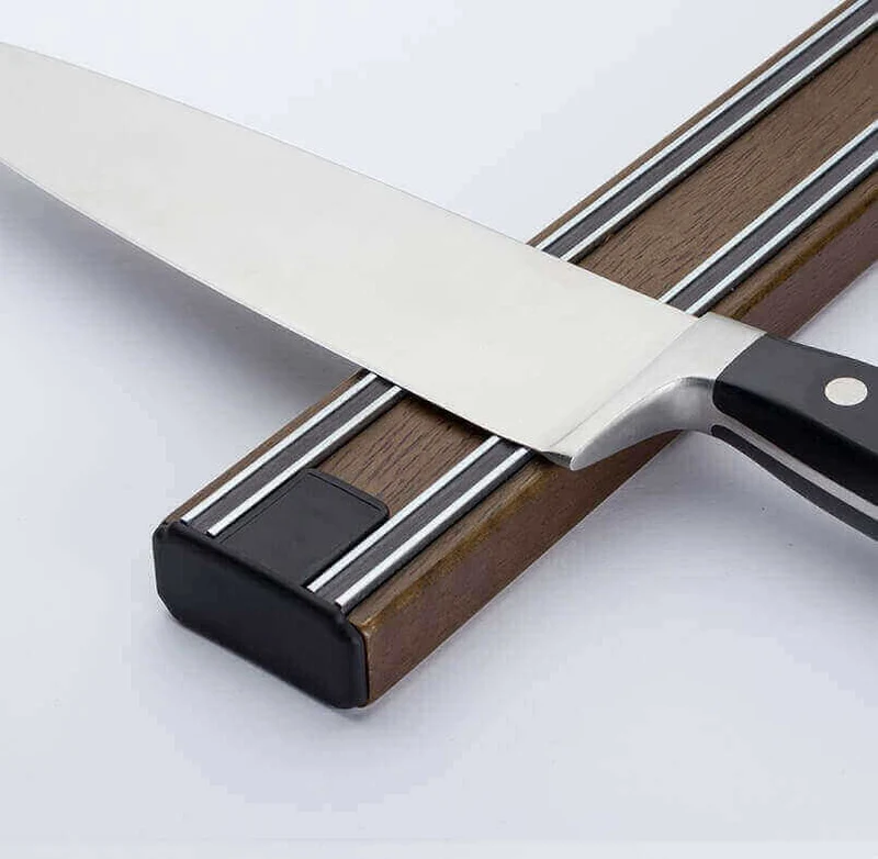 Barre aimantée surpuissante Bisbell Bisichef 50cm en bois