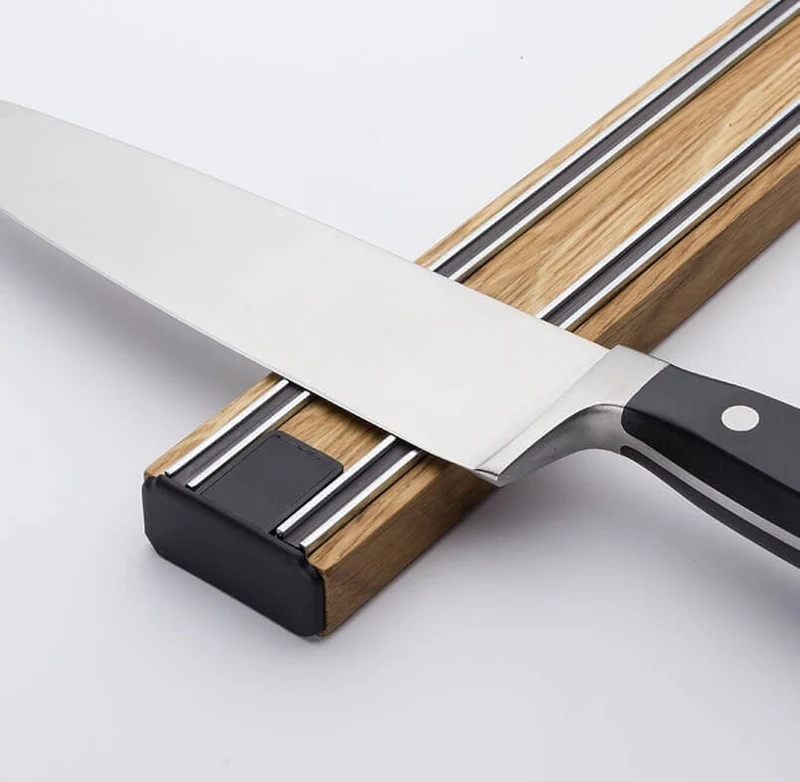 Barre aimantée surpuissante Bisbell Bisichef 35cm en bois