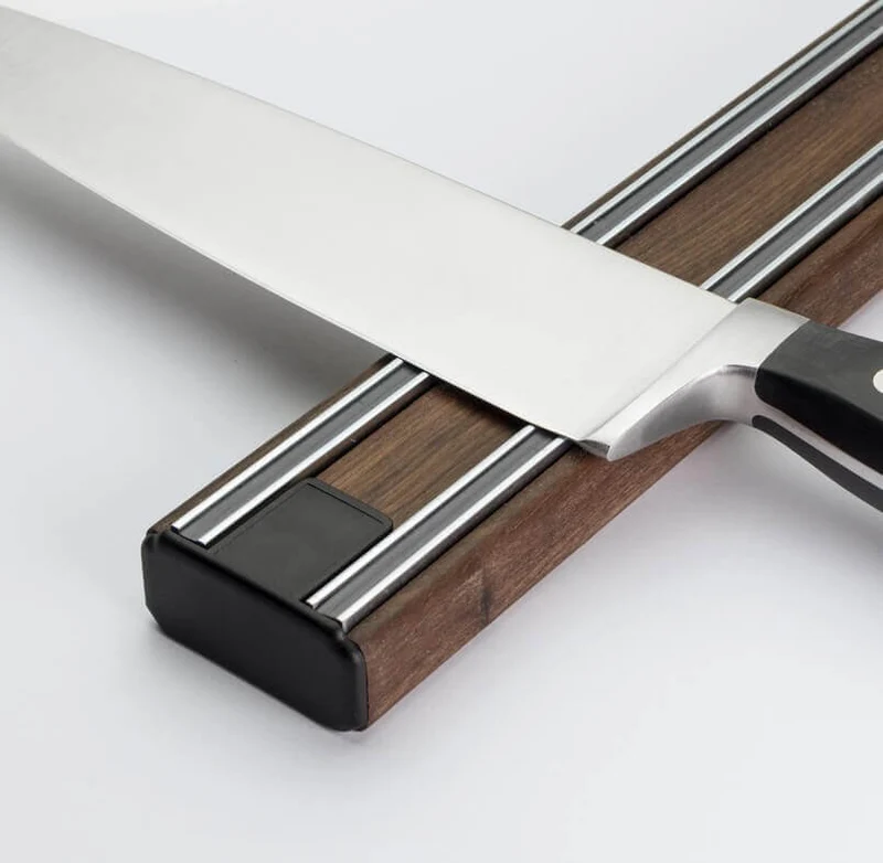 Barre aimantée surpuissante Bisbell Bisichef 35cm en bois
