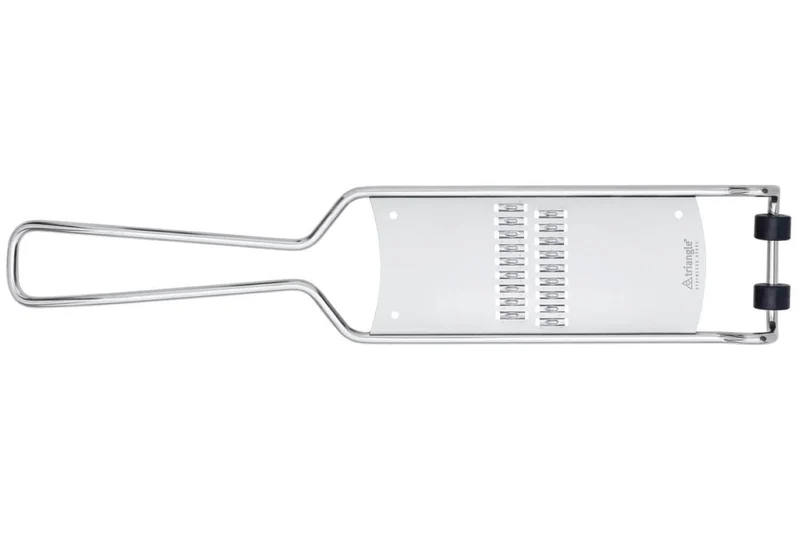 Râpe à julienne Triangle inox + réceptacle 2 en 1