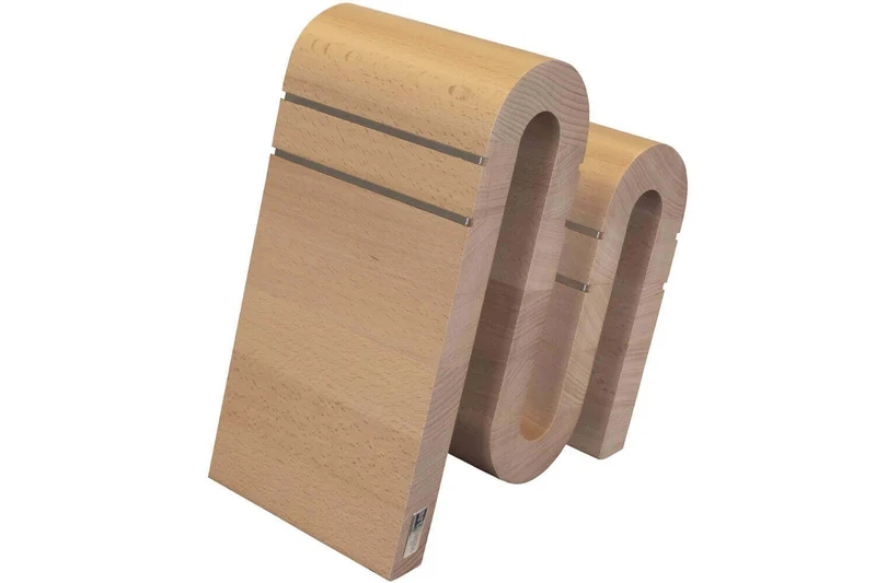 Bloc vide Artelegno Grand Prix Chicane S pour 9 couteaux de cuisine