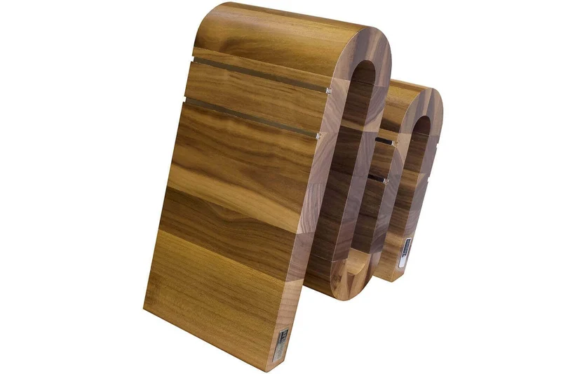 Bloc vide Artelegno Grand Prix Chicane S pour 9 couteaux de cuisine