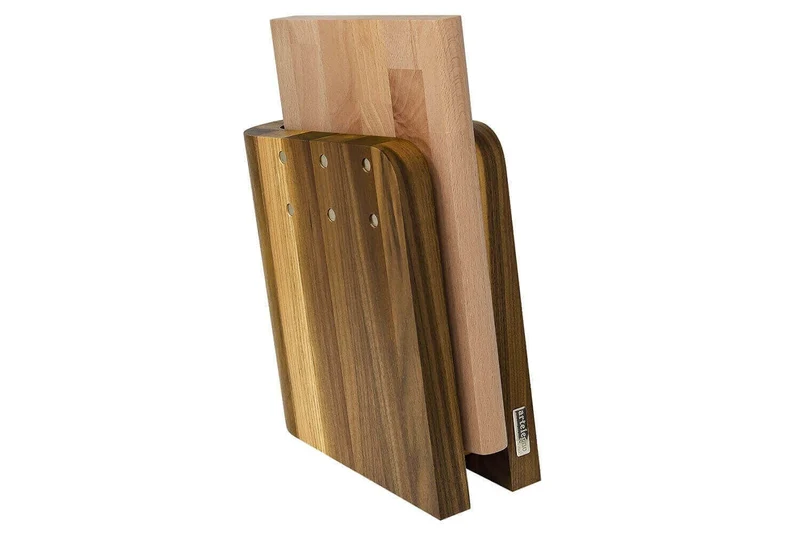 Bloc vide Artelegno Grand Prix pour 6 couteaux de cuisine + 1 planche à découper