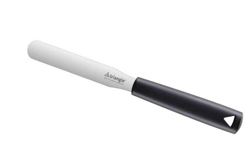 Spatule de pâtissier professionnelle Triangle manche en green grip