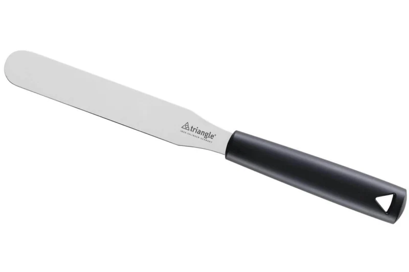 Spatule de pâtissier professionnelle Triangle manche en green grip