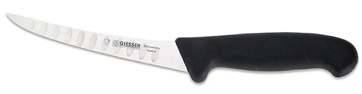 Couteau à désosser pro Giesser lame alvéolée rigide 15cm 2515