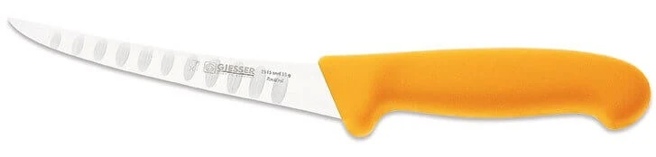 Couteau à désosser pro Giesser lame alvéolée rigide 15cm 2515