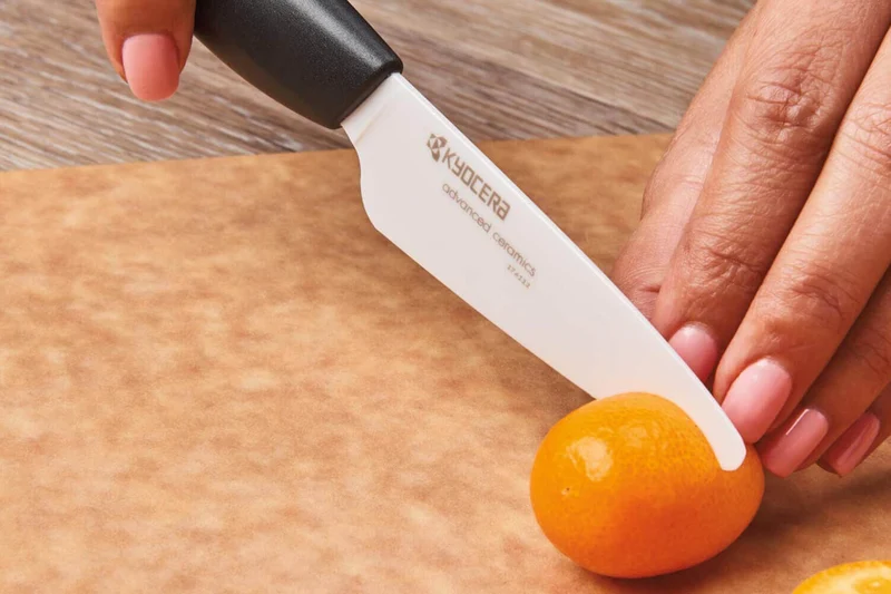 Coffret 3 couteaux Kyocera céramique santoku + office + petit office