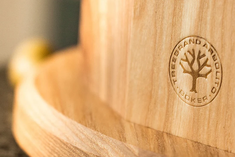 Bloc vide magnétique Böker en bois d'olivier