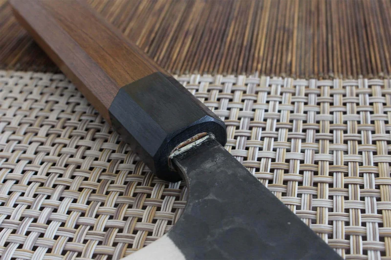 Couteau santoku japonais artisanal Anryu AS 17cm